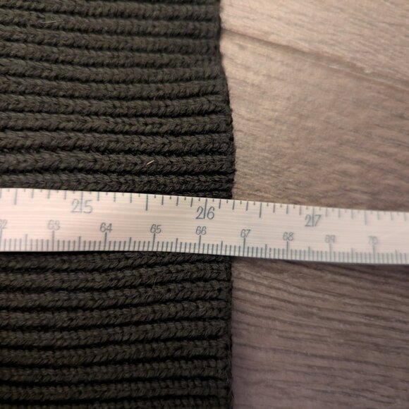 Men's Frank & Oak Green/Blue Stripe Sweater - Picture 6 of 8